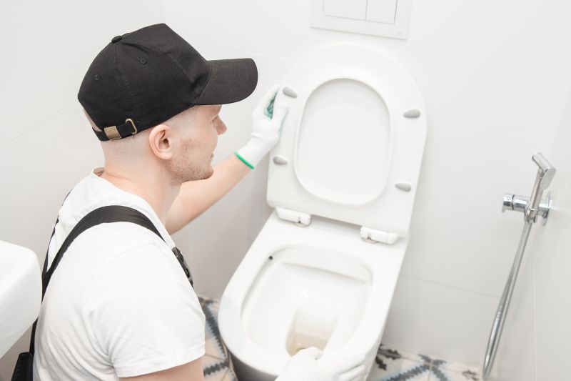 Backed Up Toilet Repair