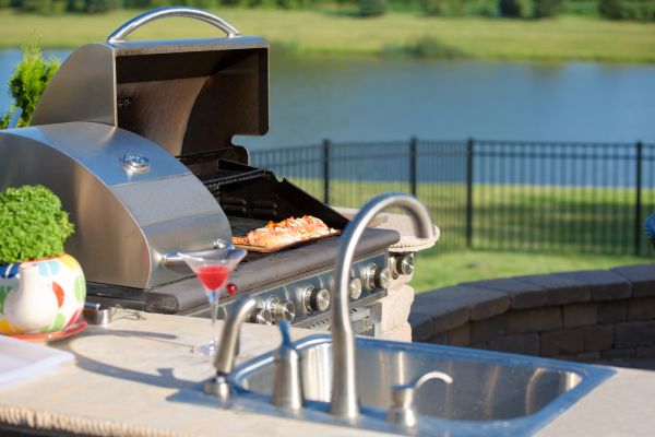 Cost of Outdoor Kitchen Plumbing in Akron